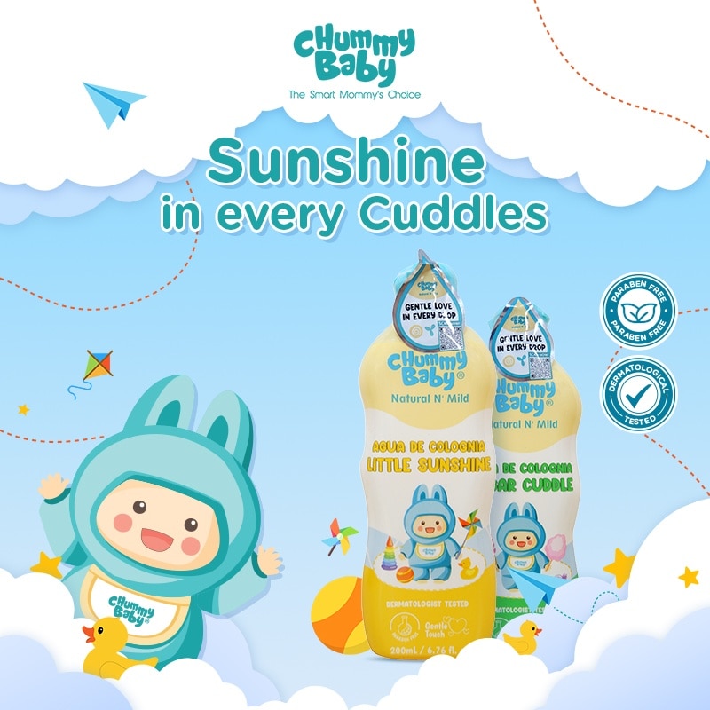 CHUMMY BABY Natural n' Mild Agua De Colognia Little Sunshine 200ml