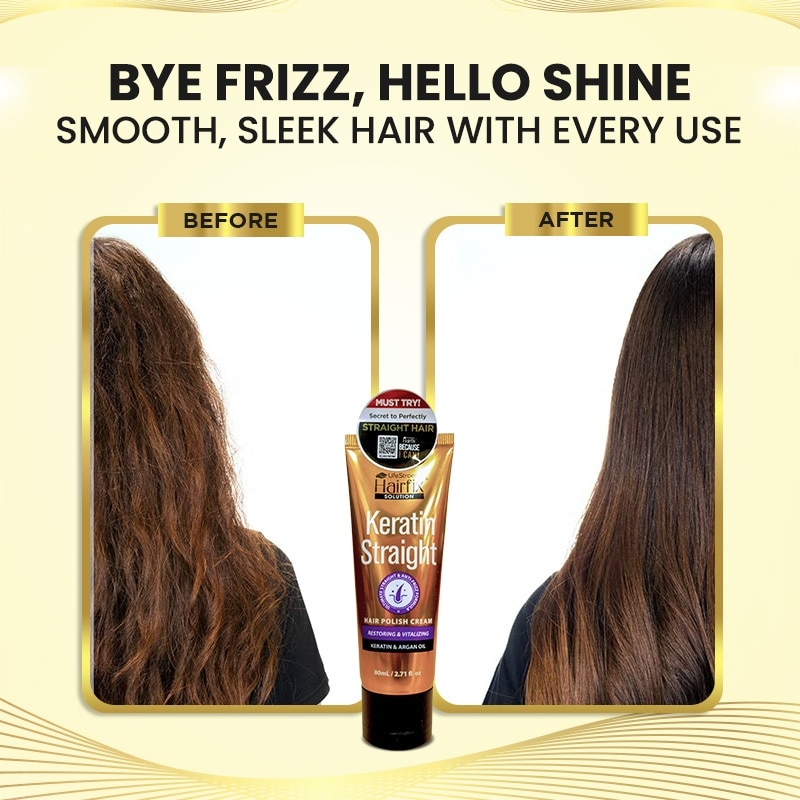 HAIRFIX Keratin Straight Hair Polish Cream 80ml