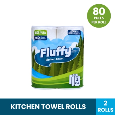 FLUFFY - Kitchen Towel 2 ply 2 rolls