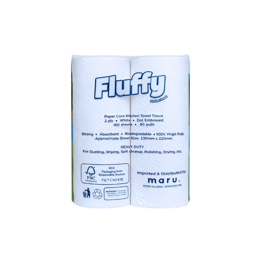 Kitchen Towel 2 ply 2 rolls