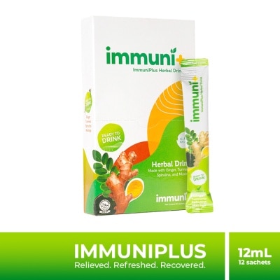 IMMUNIPLUS IMMUNIPLUS Herbal Drink 12ml 1 Box