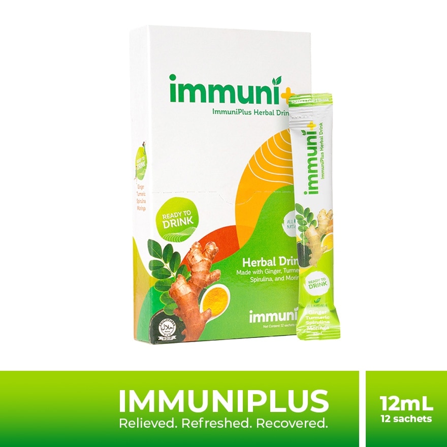 IMMUNIPLUS Herbal Drink 12ml 1 Box