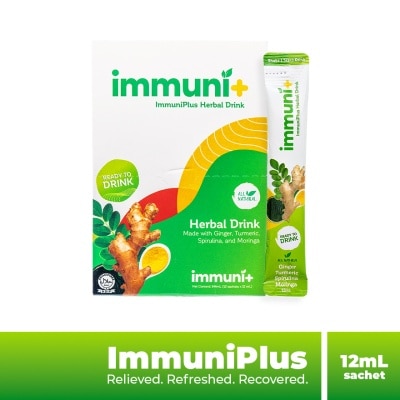 IMMUNIPLUS - IMMUNIPLUS Herbal Drink Sachet 12ml image