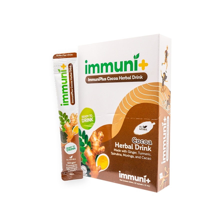 IMMUNIPLUS Cocoa Herbal Drink 12ml image