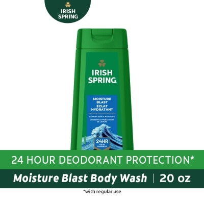 IRISH SPRING Moisture Blast Moisturizing Face + Bodywash 20oz