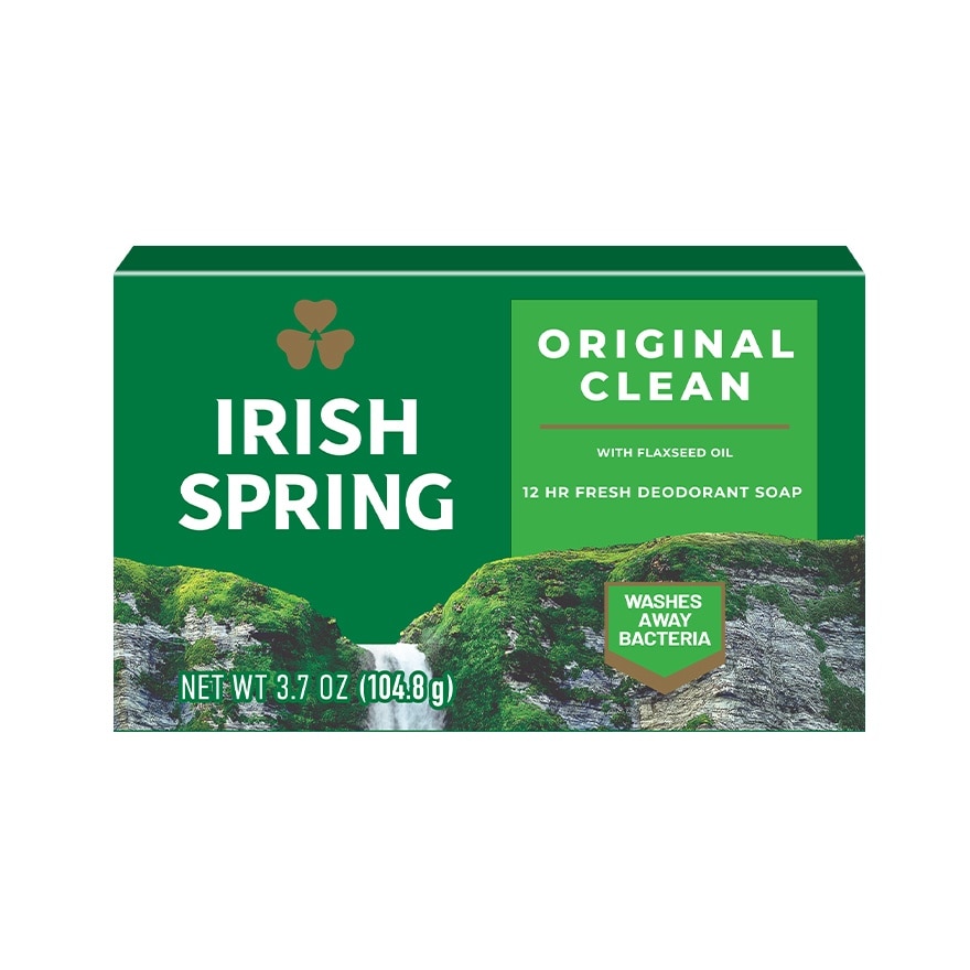 Irish Spring Original Clean Body Bar Soap 3.7 oz. image
