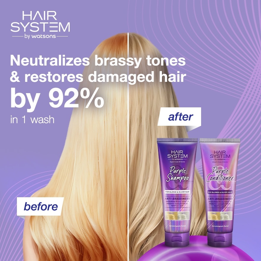 WATSONS Hair System Purple Conditioner 250ml image
