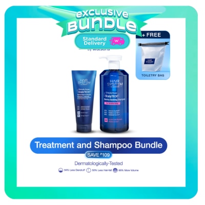 HAIR SYSTEM WS WATSONS Hair System Treatment & Shampoo Bundle image