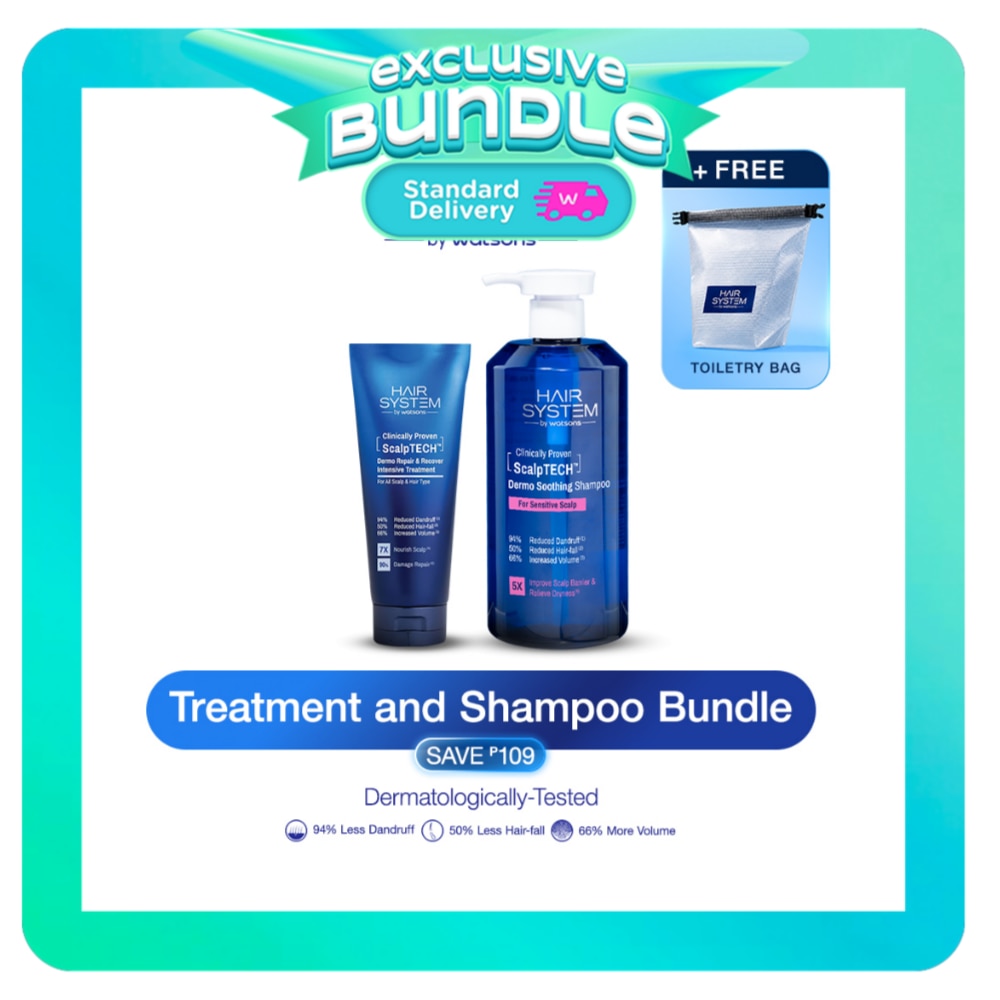 WATSONS Hair System Treatment & Shampoo Bundle image