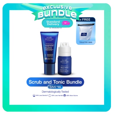 HAIR SYSTEM WS Watsons Hair System Scrub and Tonic Bundle image