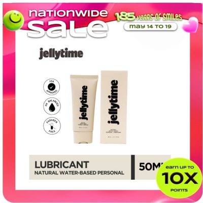 JELLY TIME - Natural Water Based Lubricant 50ml