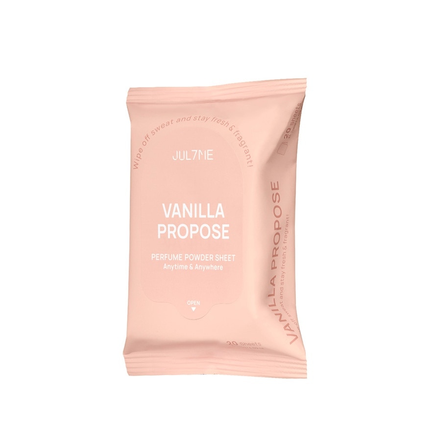 JULY ME Perfume Powder Sheet Vanilla Propose 20s
