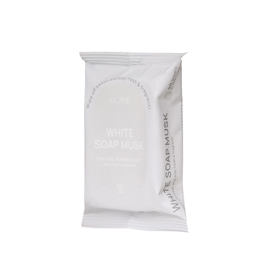 JULY ME Perfume Powder Sheet White Soap Musk 20s