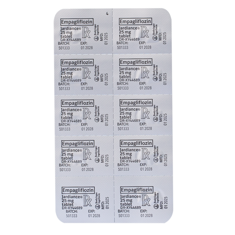 JARDIANCE Empagliflozin 25mg 1 Filmcoated Tablet [PRESCRIPTION REQUIRED]