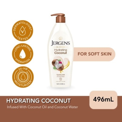 JERGENS Oil Infused Hydrating Coconut 496ml