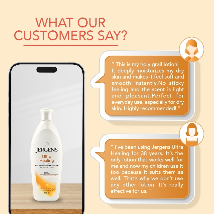 Ultra Healing Extra Dry Skin Lotion 200ml