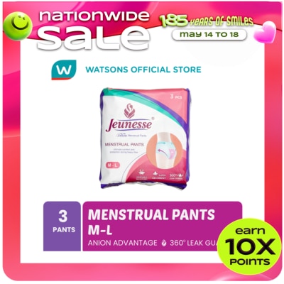 JEUNESSE - JEUNESSE Anion Menstrual Pants M-L 3 Pads