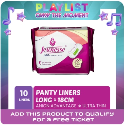 JEUNESSE - Anion Pantyliners Long 10's