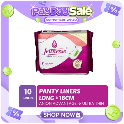 JEUNESSE Anion Pantyliners Long 10's image