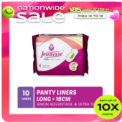 JEUNESSE - Anion Pantyliners Long 10's