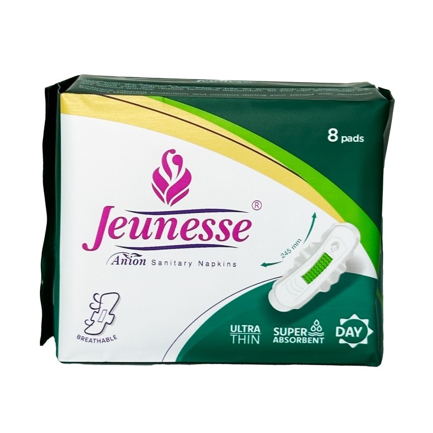 Anion Sanitary Napkins Ultra Thin Super Absorbent 8 Day Pads