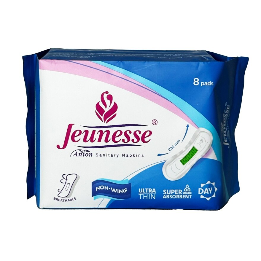 Anion Sanitary Napkin Ultra Super Absorbent Day Non-Wing 8 Pads