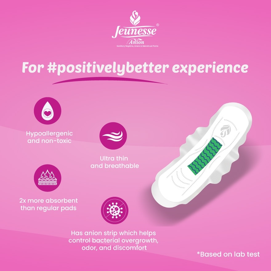 Anion Sanitary Napkins All Night Pads 5s