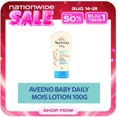 AVEENO - AVEENO Baby Daily Moisture Lotion 100g image