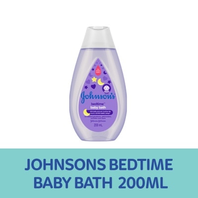 JOHNSONS BABY - Johnson'S Bedtime Baby Wash 200ml - Baby Essentials, Baby Care, Baby Bath, Body Wash For Baby