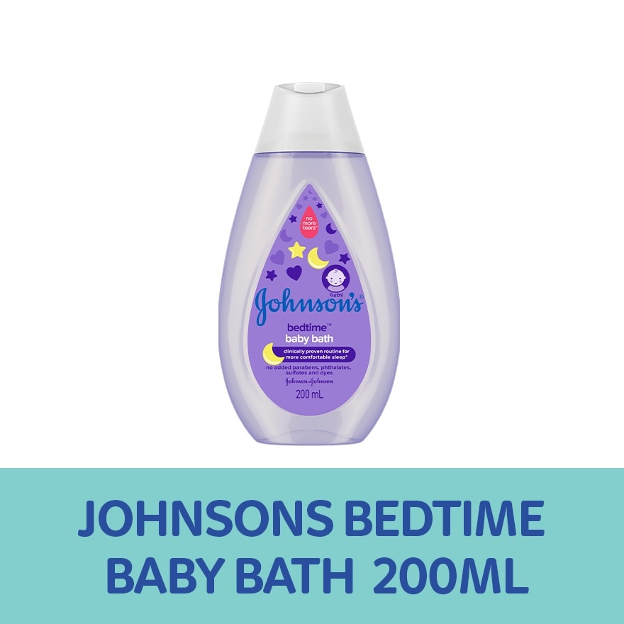 Johnson'S Bedtime Baby Wash 200ml - Baby Essentials, Baby Care, Baby Bath, Body Wash For Baby