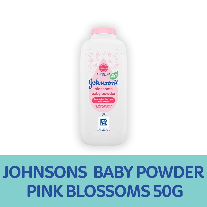 Johnson's Blossoms Baby Powder 50g - Baby Essentials, Baby Care