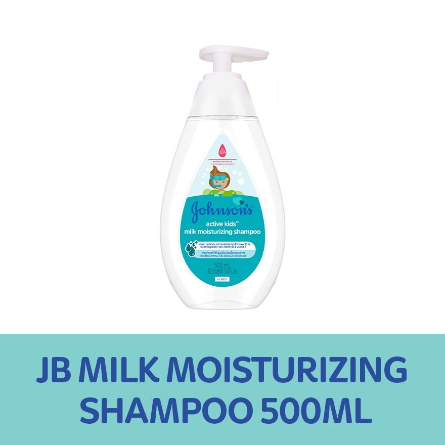 JOHNSONS BABY Milk Moisturizing Shampoo 500ml