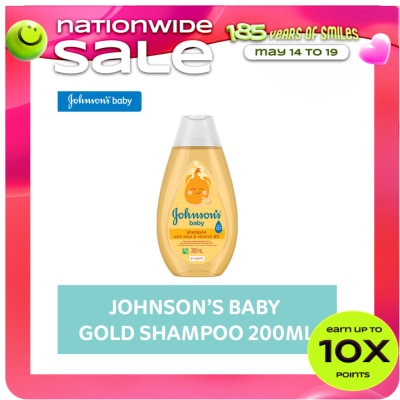 JOHNSONS BABY - Johnson's Baby Shampoo 200ml - Baby Essentials, Baby Care, Shampoo for Kids