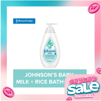 JOHNSONS BABY Johnson's Milk + Rice Baby Bath 500ml Baby Essentials, Baby Care, Baby Wash, Body Wash For Baby image