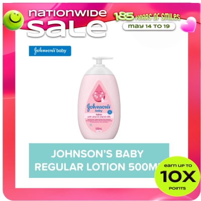 JOHNSONS BABY - Johnson's Baby Lotion 500ml - Lotion for Baby, Kids, Baby Essentials, Baby Care, Baby Body Lotion