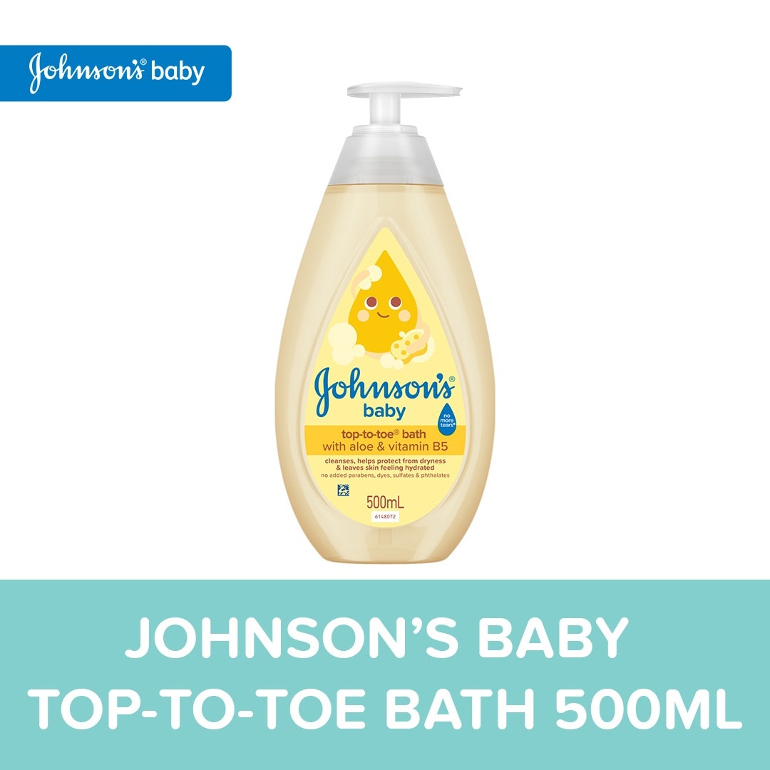 Johnson's Top to Toe Baby Wash 500ml-Newborn,Baby Essentials,Baby Care,Baby Bath,Body Wash For Baby