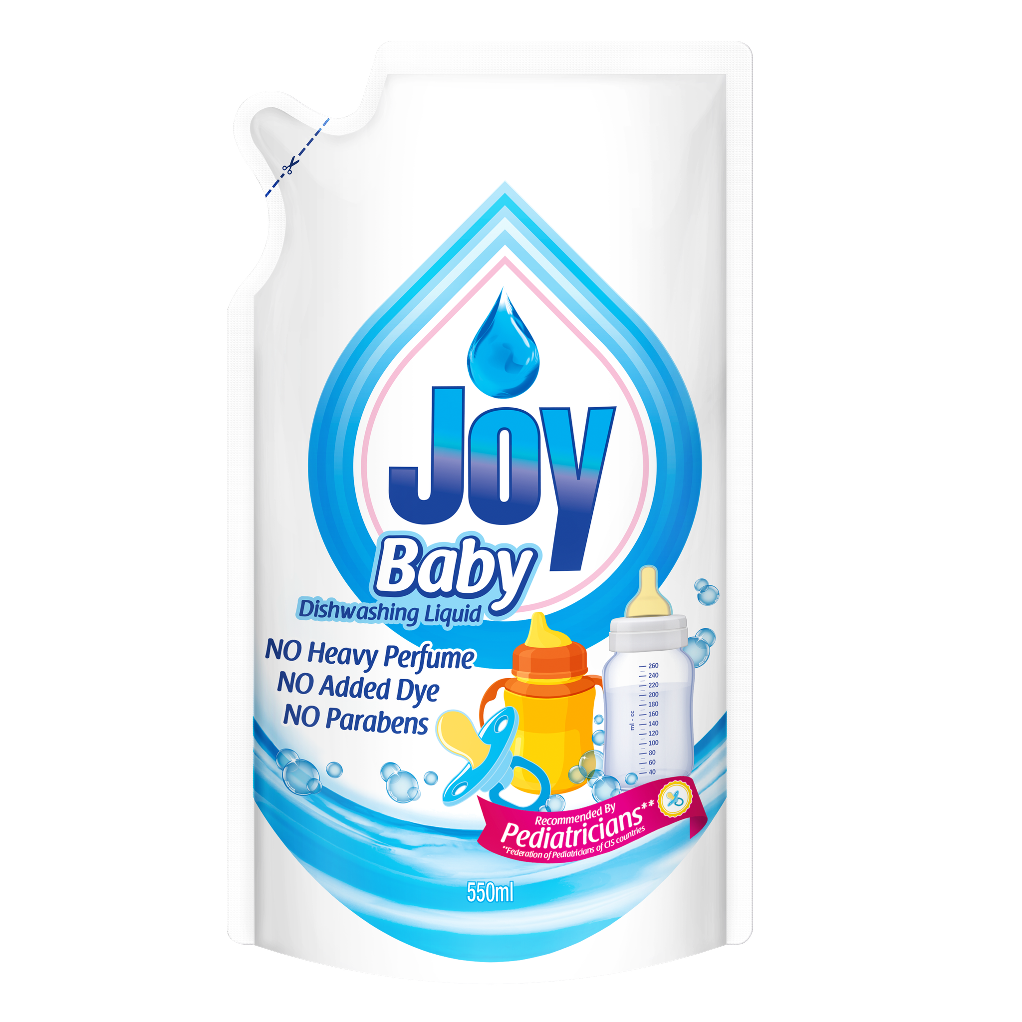 Joy Baby Dishwashing Liquid 550ml Refill