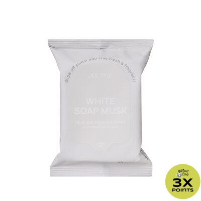 JULY ME JULY ME Perfume Powder Sheet White Soap Musk 20s
