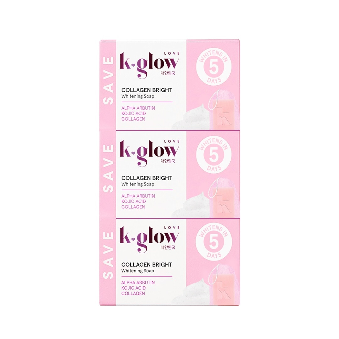 Collagen Bright Whitening Soap (3x60g)