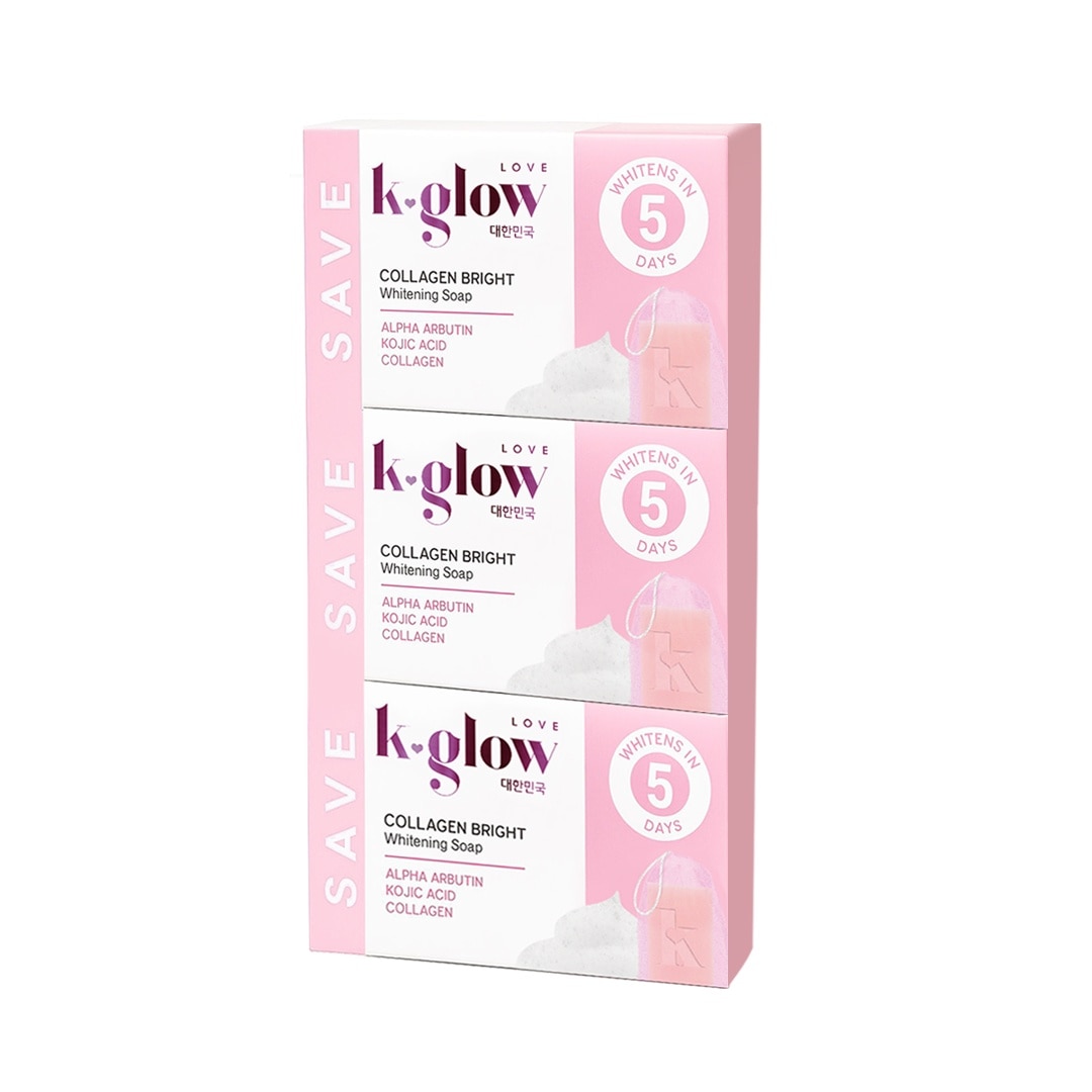 Collagen Bright Whitening Soap (3x60g)