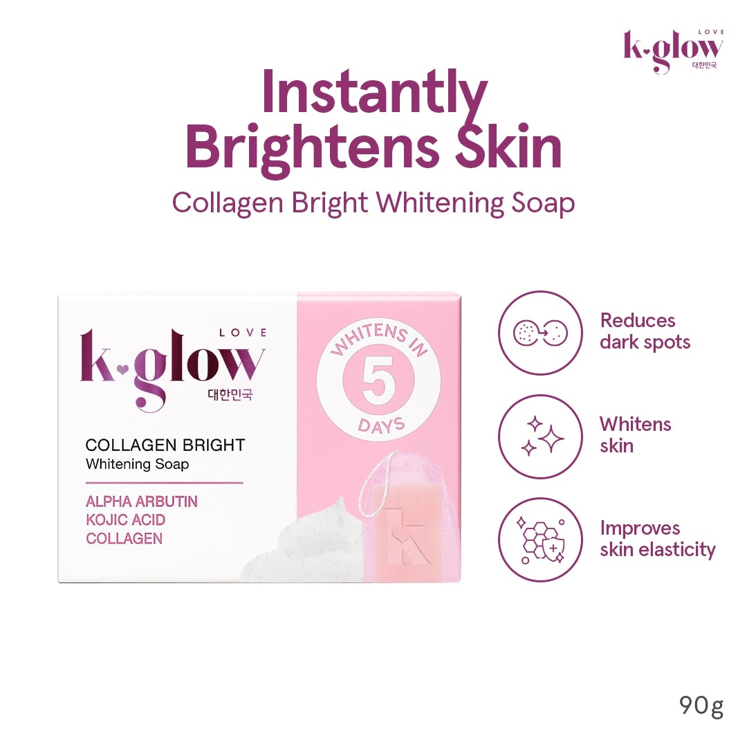 Collagen Bright Whitening Soap 90g