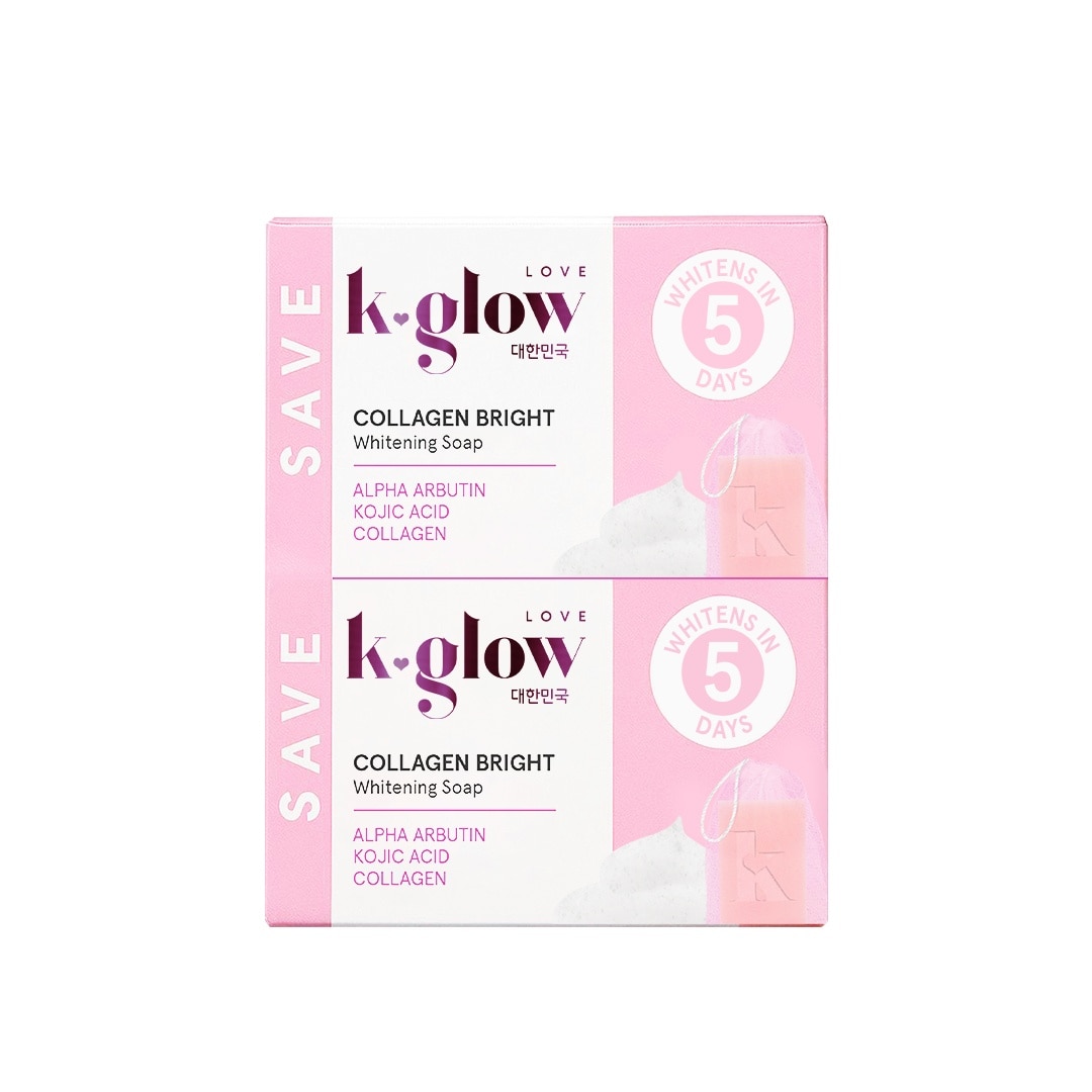 Collagen Bright Whitening Soap (2x60g)