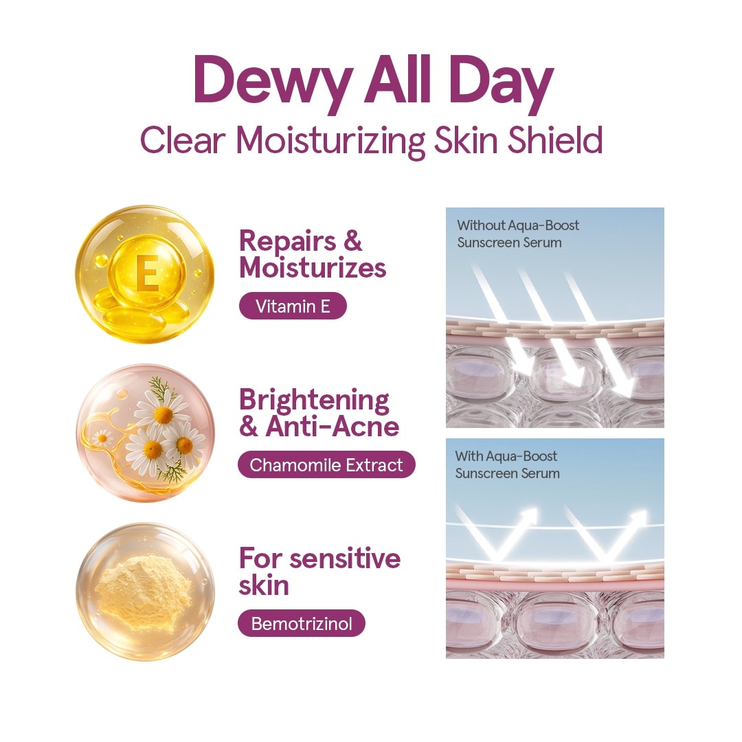 K GLOW Aqua-Boost Sunscreen Serum 50ml