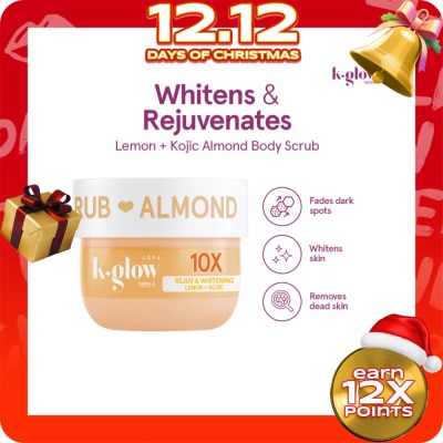 K GLOW K GLOW Almond Body Scrub Lemon Kojic 300ml