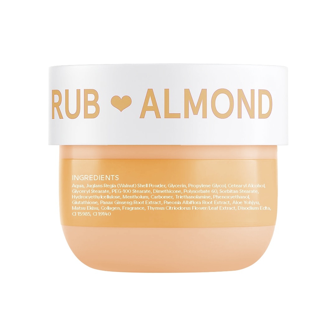 K GLOW Almond Body Scrub Lemon Kojic 300ml