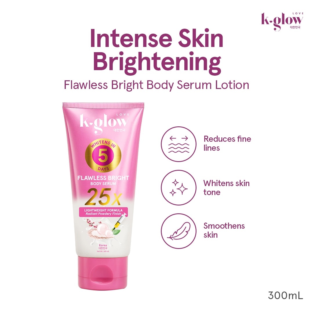 K GLOW Flawless Bright Serum Lotion 300ml