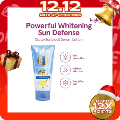 K GLOW K GLOW Gluta Sunblock Serum Lotion SPF45 300ml