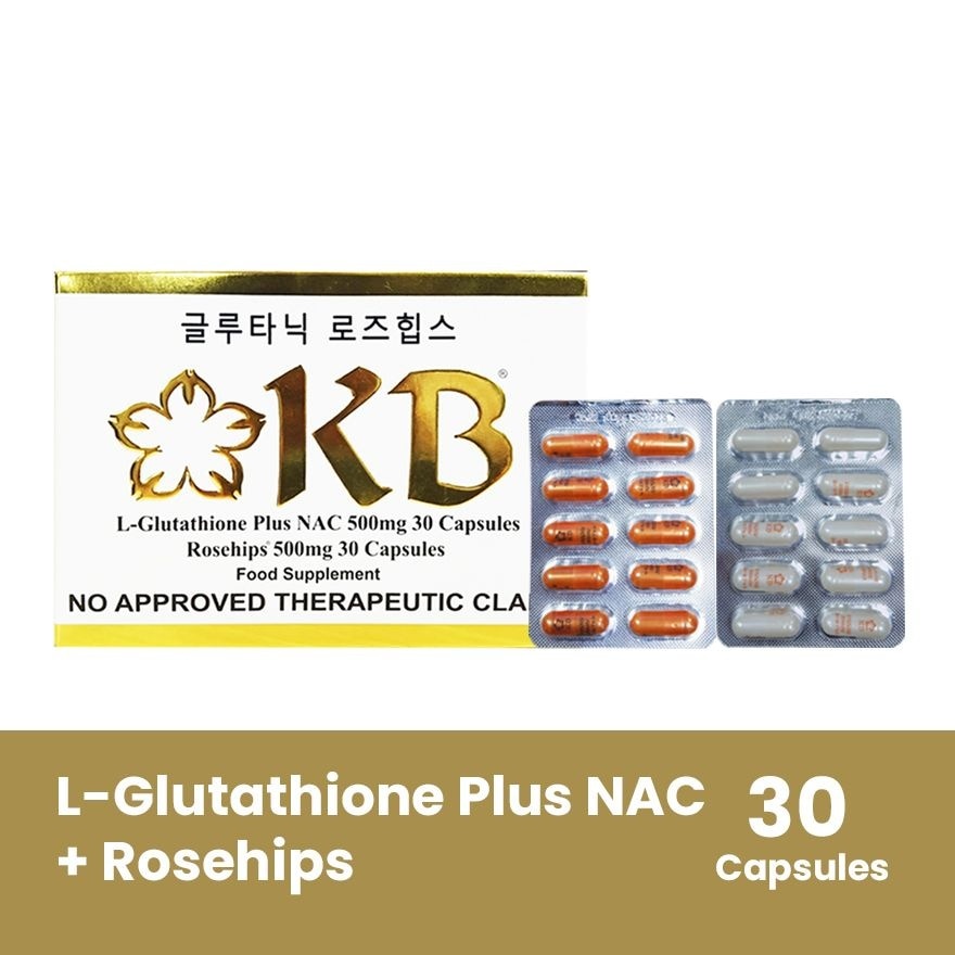Kyusoku Bihaku Glutathione Capsule Box Of 30