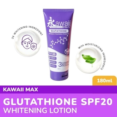 KAWAII KAWAII Max Glutathione Lotion SPF 20 180ml