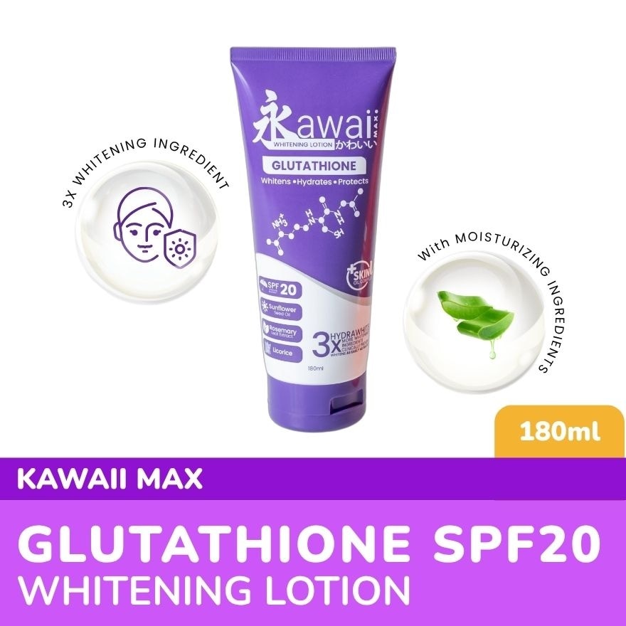 KAWAII Max Glutathione Lotion SPF 20 180ml